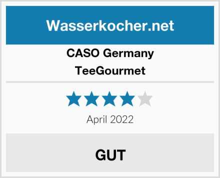CASO Germany TeeGourmet Test