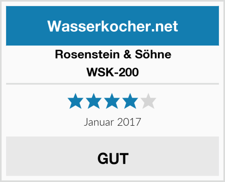 Rosenstein & Söhne WSK-200 Test