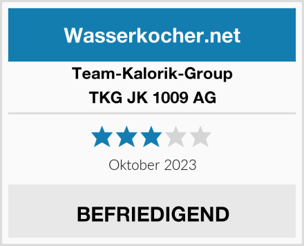 Team-Kalorik-Group TKG JK 1009 AG Test