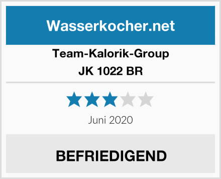 Team-Kalorik-Group JK 1022 BR Test