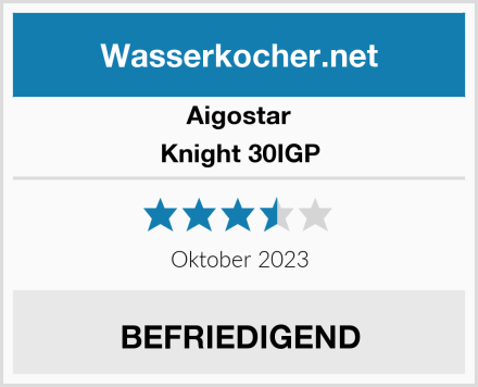Aigostar Knight 30IGP Test