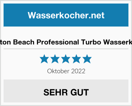  Hamilton Beach Professional Turbo Wasserkocher Test