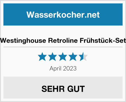  Westinghouse Retroline Frühstück-Set Test