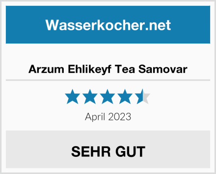  Arzum Ehlikeyf Tea Samovar Test