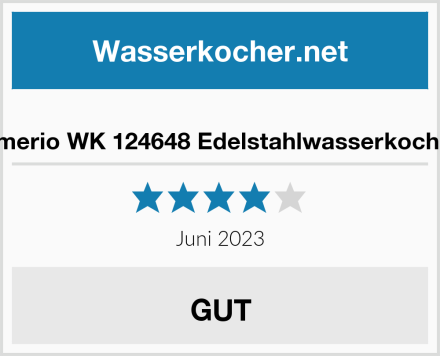  Emerio WK 124648 Edelstahlwasserkocher Test